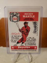 MICKEY MANTLE YANKEES LEGEND 1997 TOPPS #27 PACK PULLED ...