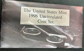 1996 US Mint Set 11 Coin P&D Uncirculated with ** 1996 W ...