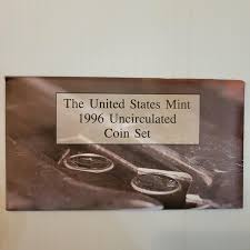 1996 P & D Uncirculated US Mint coin set. | Mercari