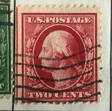 US Washington Red 2 cent stamp Great condition | eBay