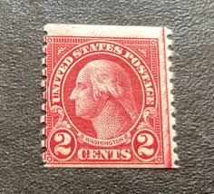 Vintage George Washington 2 Cent Red Stamp 1922-1934 - Etsy