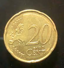 2 Coins 20 Eurocent Malta 2008 (both With 'F') - Etsy Norway