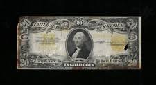 Apparent/Net US Gold $20 Large Certificates for sale | eBay