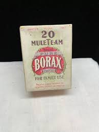 Vimtage 20 MuleTeam Powdered Pure Borax For Family Use Box Sealed Rare | eBay
