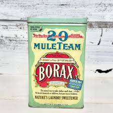 Vintage Borax 20 Mule Team Laundry Sweetner Tin / Retro Collectable - Etsy