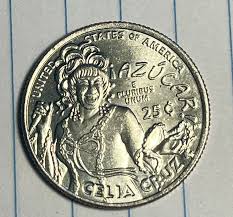 Rare 2024 P Celia cruz quarter "AZUCAR!" Error - "In COD We ...