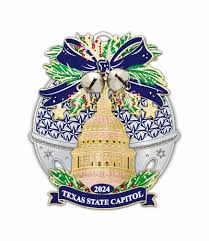 Texas Capitol Ornament 5 Year Set