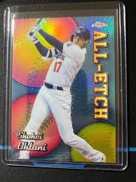 2024 Topps Chrome - All-Etch #CAE-1 Shohei Ohtani Refractor ...