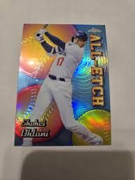 2024 Topps Chrome ALL ETCH Shohei Ohtani Insert Refractor ...