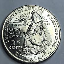 2024-p Error Coin Author Activist Composer | eBay