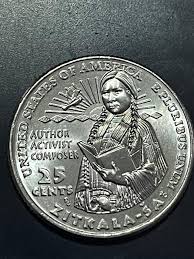 2024 zitkala-sa quarter with errors die | Mercari