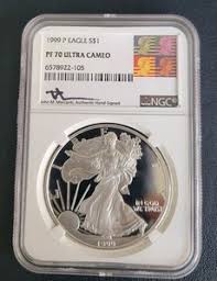 1999 Silver Eagle MS 70 | eBay