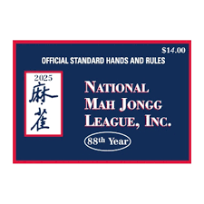 2025 National Mah Jongg League Playing Card – Karma