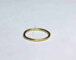 Gold Plated 925 Sterling Silver Ring - Handmade Minimalist ...