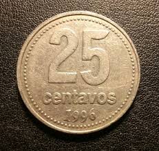 1996 Argentina 25 Centavos Coin | eBay