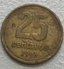 CIRCULATED 1995 Argentina 25 Centavos Coin - Beautiful Coin | eBay