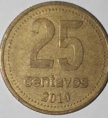 Moneda 25 centavos Argentina | eBay