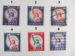 Identifying the Liberty Stamps