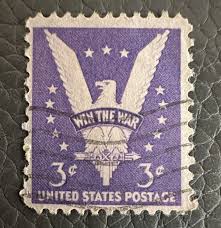 US Scott 1942 Purple 3 Cent Win The War Stamp | eBay