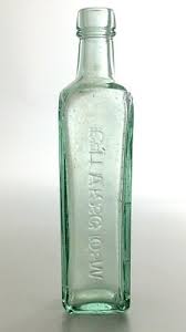 Pattersons Glassgow Camp Coffee Chicory Clear Glass Bottle ...