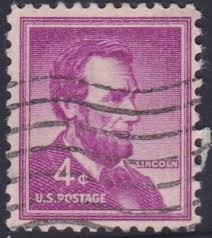 USA #1036 - 1954 - Abraham Lincoln 4c Used | United States, General Issue Stamp / HipStamp