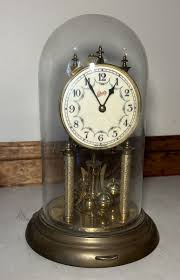 Schatz 400 Day Anniversary Torsion Glass Dome Mantel Table ...