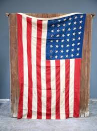 Vintage US United States 48 Stars American Flag 70" X 45 ...