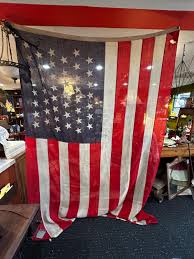 Historic American 45 Star Flag Dated From (1896-1908) "sally ...