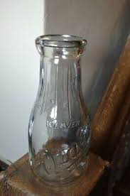 WEAVER QUALITY BLUE RIBBON MILK BOTTLE Carmel, Indiana - one ...