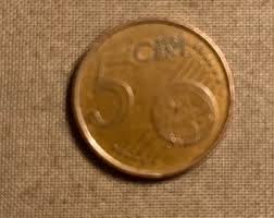 Rare 5 Cent Euro Coin 1999 France - Etsy Norway