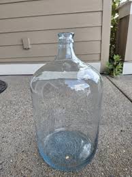 Vintage Blue Tinted Glass 5 Gallon Carboy Bottle Jug. Has An ...