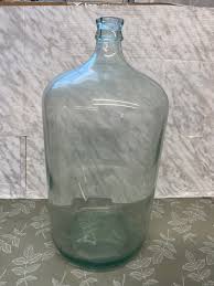 Carboy Blue Glass Italy 6 Gallon Vintage Beer Making Craft ...