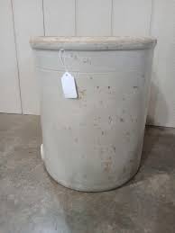 Sold at Auction: 15 Gallon Crown Stoneware Water Crock