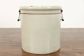 Stoneware 20 Gallon Red Wing Country Farmhouse Antique Crock