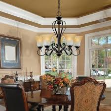 Quoizel Duchess 5-Light Brown Transitional Damp Rated Chandelier in the Chandeliers department at Lowes.com