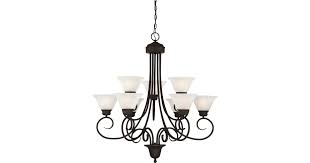 Volume Lighting 2539-79 Troy 9 Light 36" Wide Chandelier | Ferguson Home