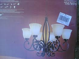 NIB Classy Large 26" Decorative 6-Lite CHANDELIER Ceiling Light (aged bronze fin | eBay
