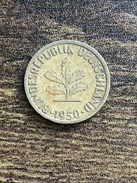 1950 Germany 5 Five Pfennig Actual Coin TB6883* | eBay