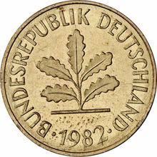 5 Pfennig 1982 J - Coin Value - Germany, FRG
