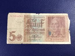 1942 GERMANY REICHSBANKNOTE 5 MARK 1942 | eBay