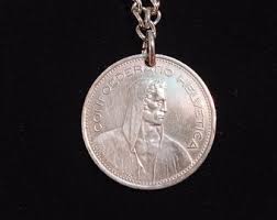 Switzerland Coin Necklace/coin Pendant/ 2 Fr 1968/vintage Necklace/coin//helvetia//2 Francs Necklace/gift Switzerland// - Etsy