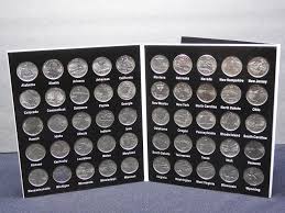 Sold at Auction: 50 State Quarter Collection w/50 coins Complete Set
