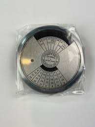 Kikkerland 50 Year Calendar Paperweight Desk Accessory Dial Type 3" Round NEW | eBay