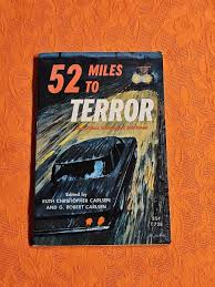1966 1St Printing 52 Miles To Terror Book Race Car Driver ...