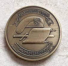 5TH GROUP Challenge Coin ARMY AIRBORNE SPECIAL FORCES "THE ...