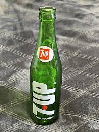 1970 7up Beverages Soda Pop Collector Vintage Glass Bottle 7 Up | eBay