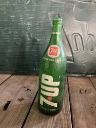 7up glass bottle Return For Deposit Easy Open Antique Collectable Original 32 Oz | eBay
