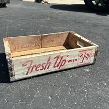 7 Up Wooden Crate for sale | eBay