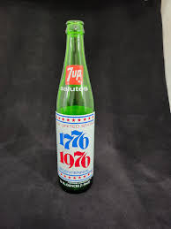 Vintage Bicentennial 7UP Bottle - Etsy