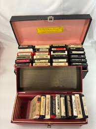 8-Track Tapes with Carrying Cases ~ Classic Rock, Soul, R&B ...
